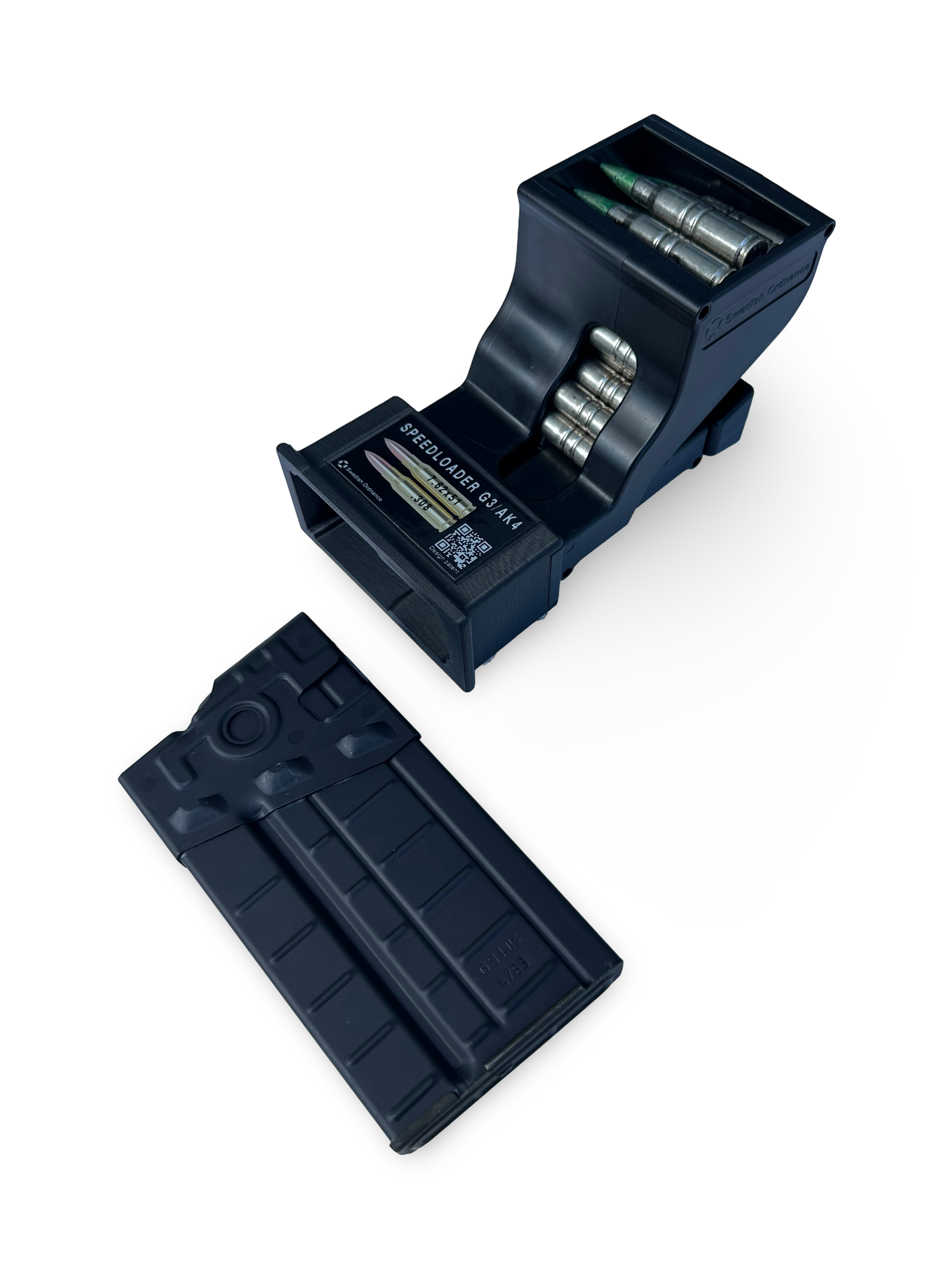 Swedish Ordnance Speedloader for G3 / AK4 - 7.62x51mm NATO