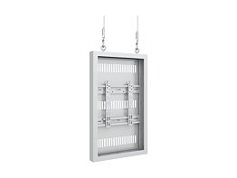 M Pro Series Enclosure 32" Wire Slim Small White