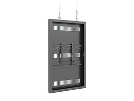 M Pro Series Enclosure 43" Wire Slim Small Black