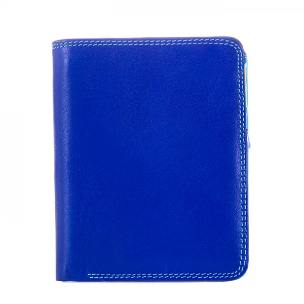 Medium Wallet  Zip around purse, 10x 17x9 cm- Seascape - 3