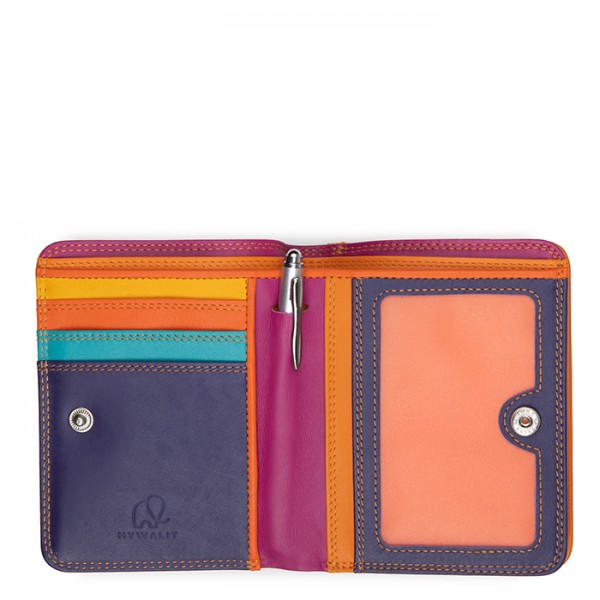 Medium Wallet  Zip around purse, 10x 17x9 cm-Copacabana