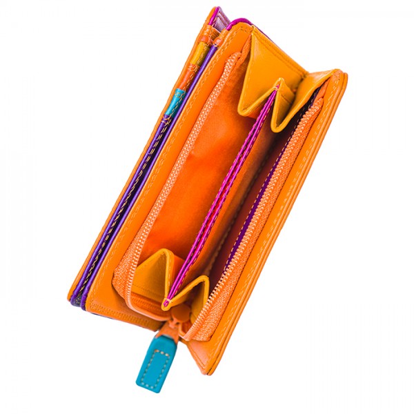 Medium Wallet  Zip around purse, 10x 17x9 cm-Copacabana - 4