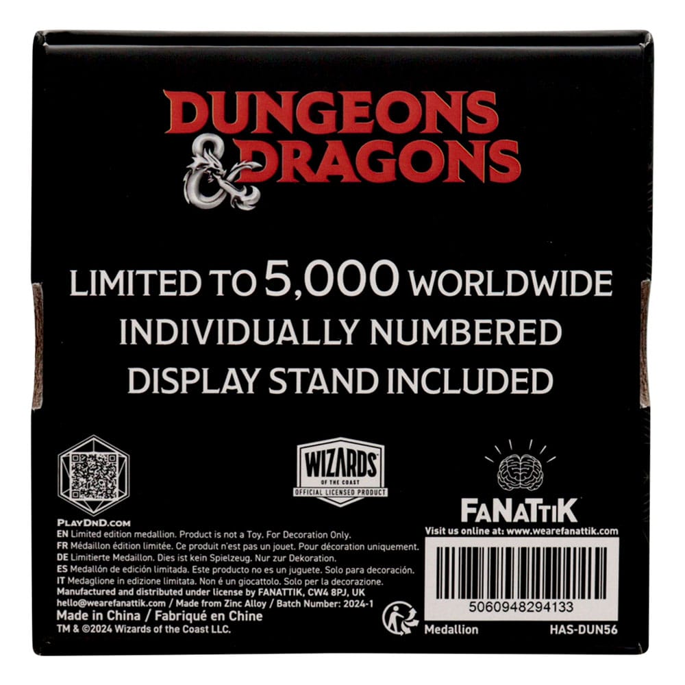 Dungeons & Dragons Medallion D20 - 4