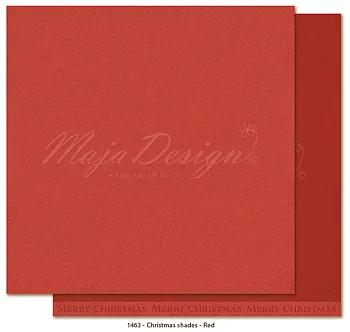MD Julönskan -Christmas shades red 