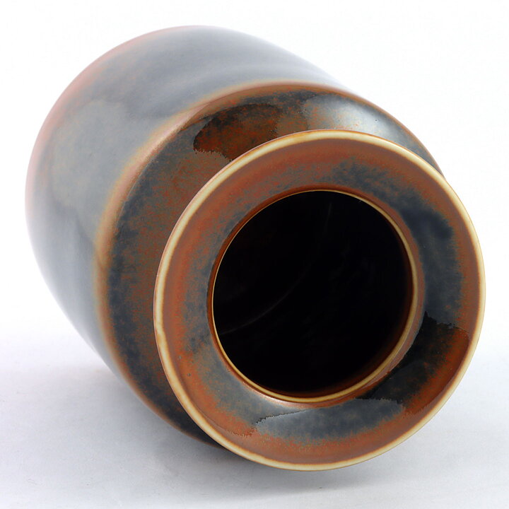 カールハリー・スタルハーネ  SBIシリーズ 赤く光輝く花瓶 Vase  1950年代 (1)