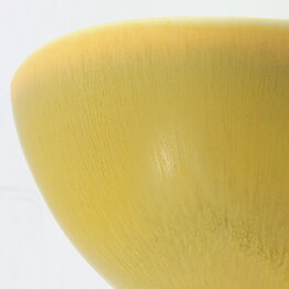 Berndt Friberg (1971) Unique Yellow Haresfur Bowl 10 cm