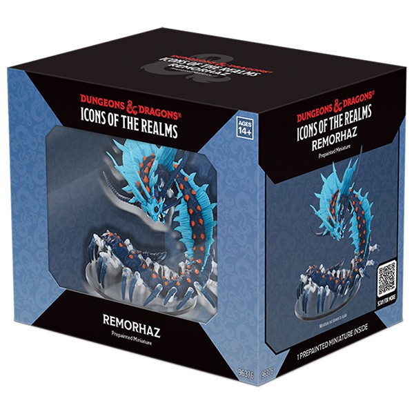 D&D Icons of the Realms Boxed prepainted Miniatures Remorhaz