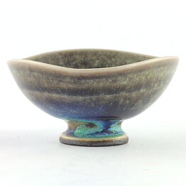  Berndt Friberg (1960s) Unique Triangular Aniara Bowl 6 cm