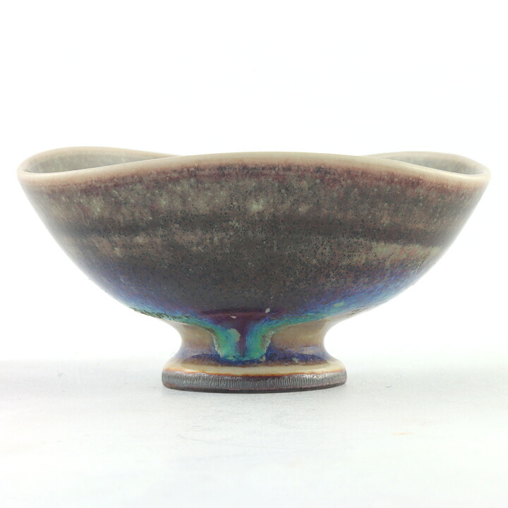  Berndt Friberg (1960s) Unique Triangular Aniara Bowl 6 cm