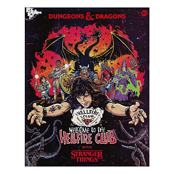 Dungeons & Dragons Board Game Stranger Things: Welcome to the Hellfire Club