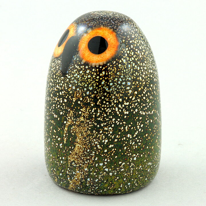 Oiva Toikka (2006) Lovely Little Barn Owl (Riihipöllön Poikanen) Glass Bird (53)