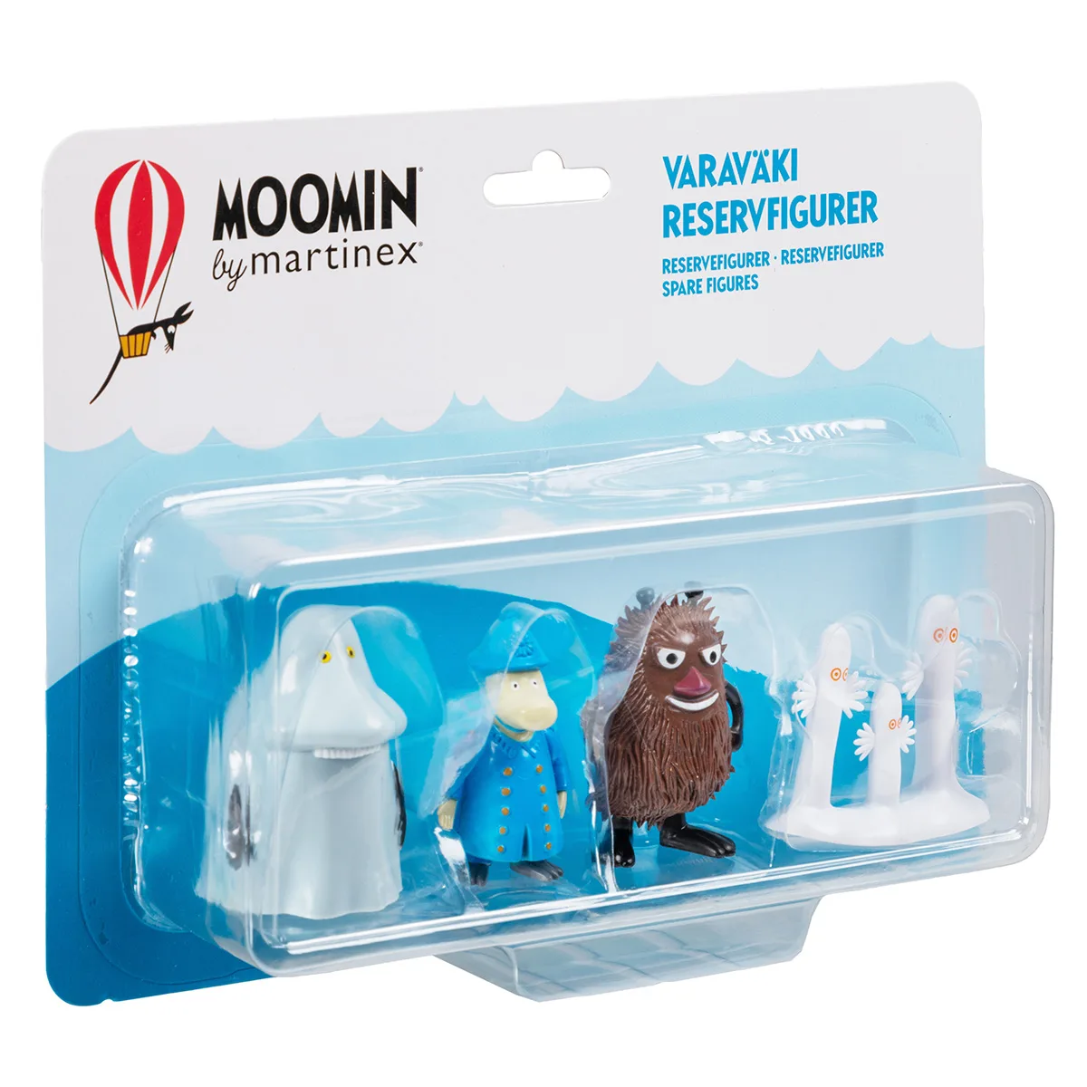 Moomin Characters of Moominvalley 2 - Stinky, The Groke, Police and Hattifattener - 2
