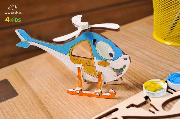Ugears Helikopter - 4Kids - 5