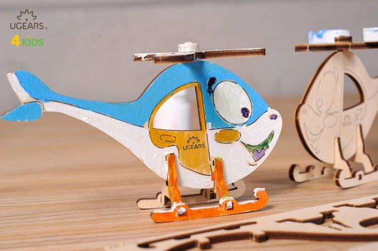 Ugears Helikopter - 4Kids - 8