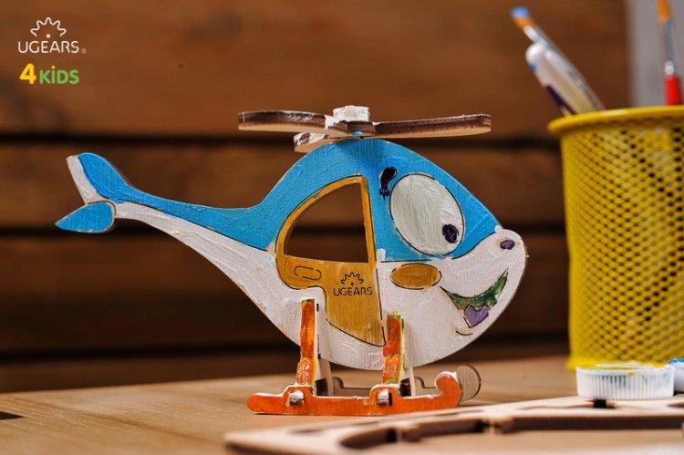 Ugears Helikopter - 4Kids - 4
