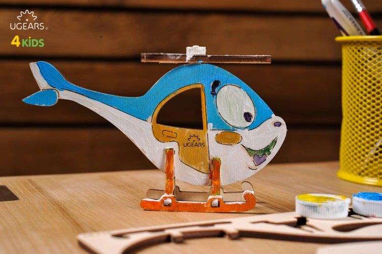 Ugears Helikopter - 4Kids - 6