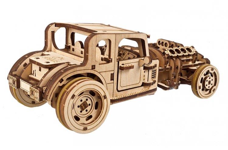 Ugears Hot Rod Furious Mouse - 8