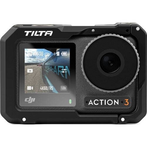 Tilta Basic Camera Cage Kit for DJI Osmo Action 3 (Black) - 3