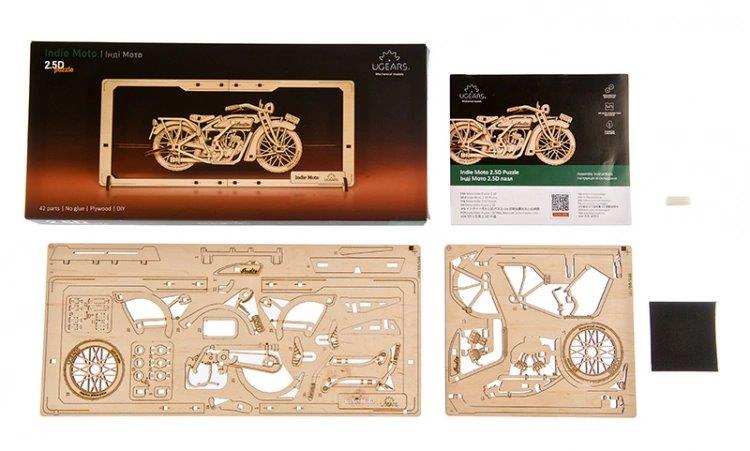 Ugears Indie Moto 2.5D Puzzle* - 8