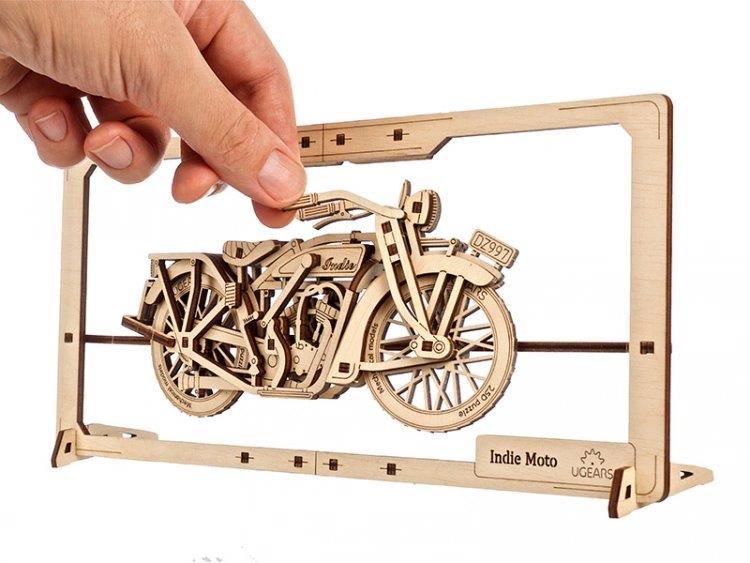 Ugears Indie Moto 2.5D Puzzle* - 4