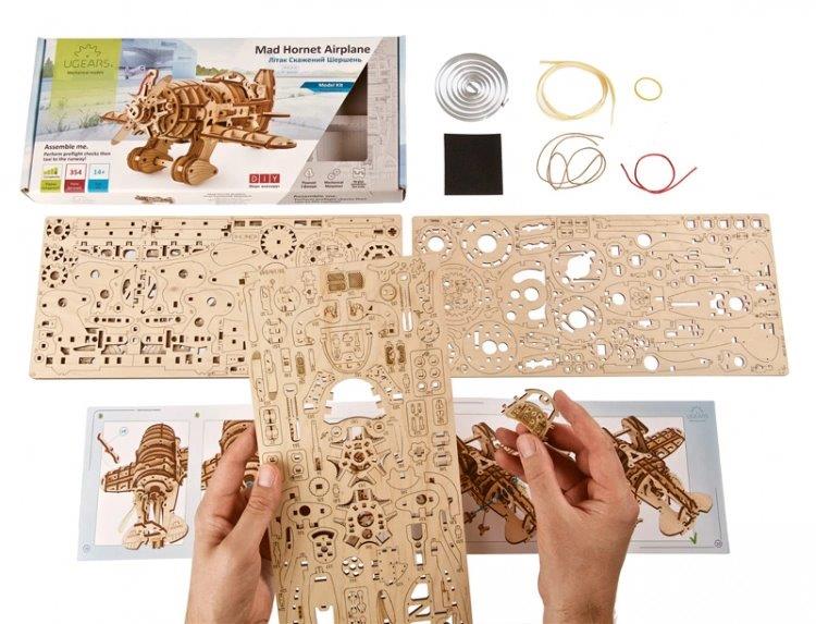 Ugears Mad Hornet Airplane* - 5
