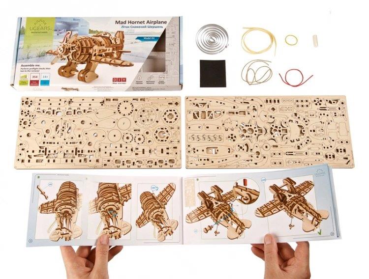 Ugears Mad Hornet Airplane* - 4