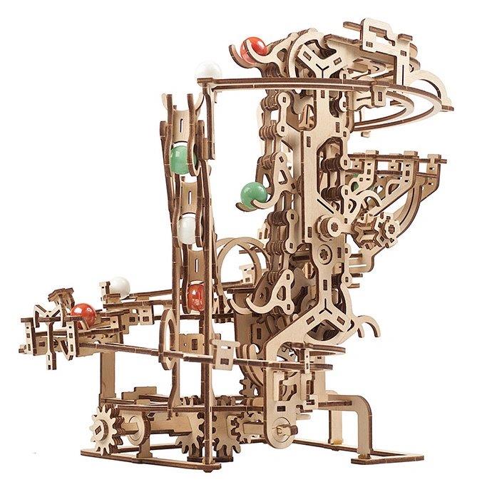Ugears Marble Run Chain Hoist (Marble - 1) - 6