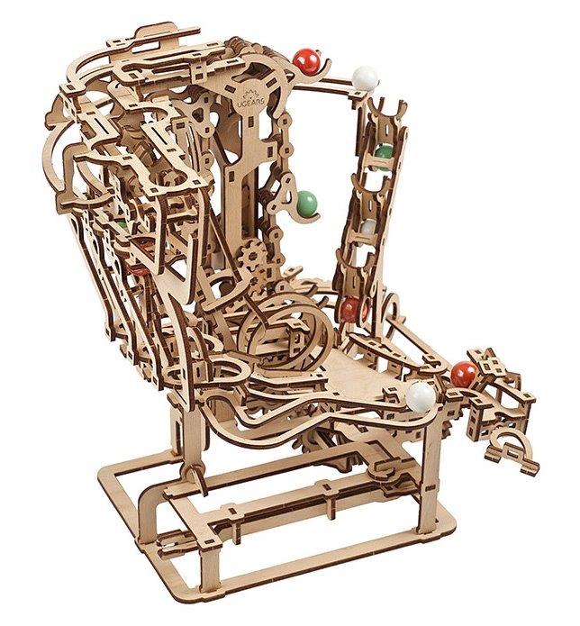 Ugears Marble Run Chain Hoist (Marble - 1) - 3