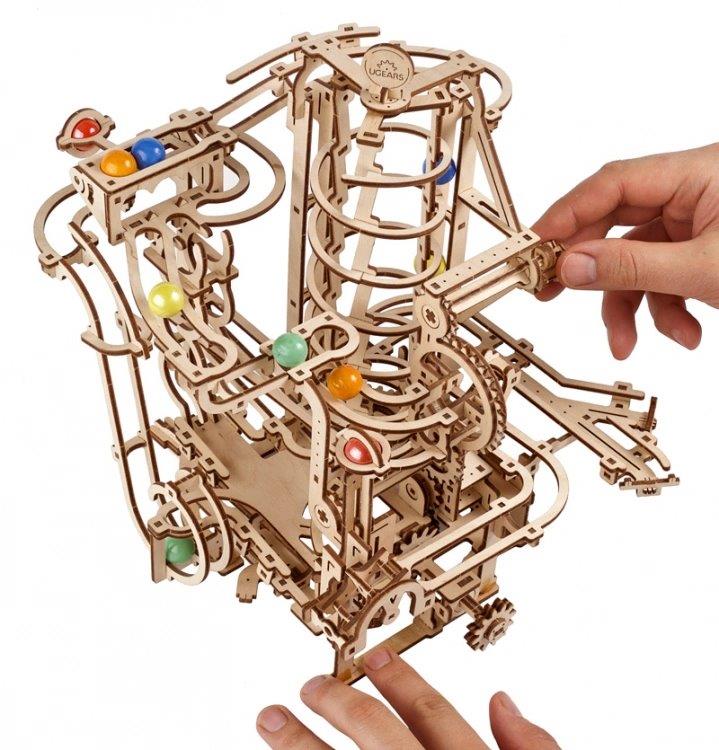 Ugears Marble Run Spiral Hoist (Marble - 4) - 12