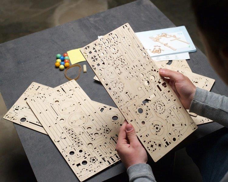 Ugears Marble Run Spiral Hoist (Marble - 4) - 13