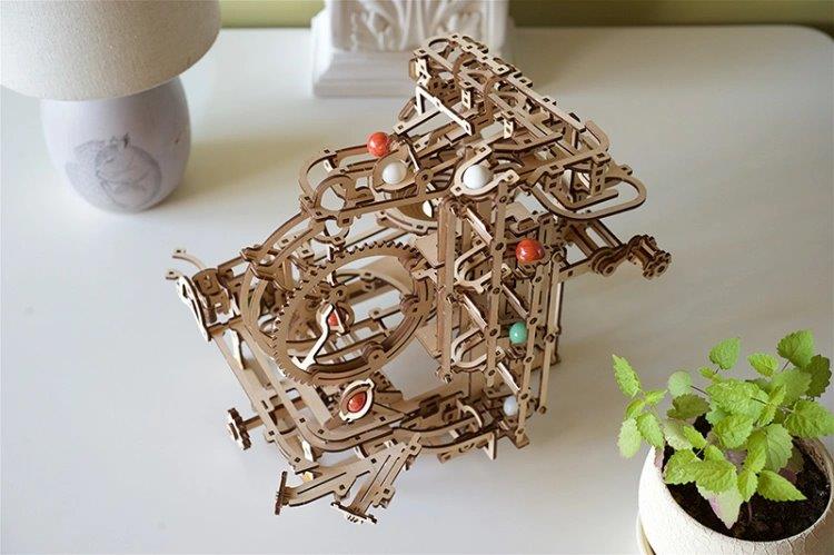 Ugears Marble Run Stepped Hoist (Marble - 2) - 12