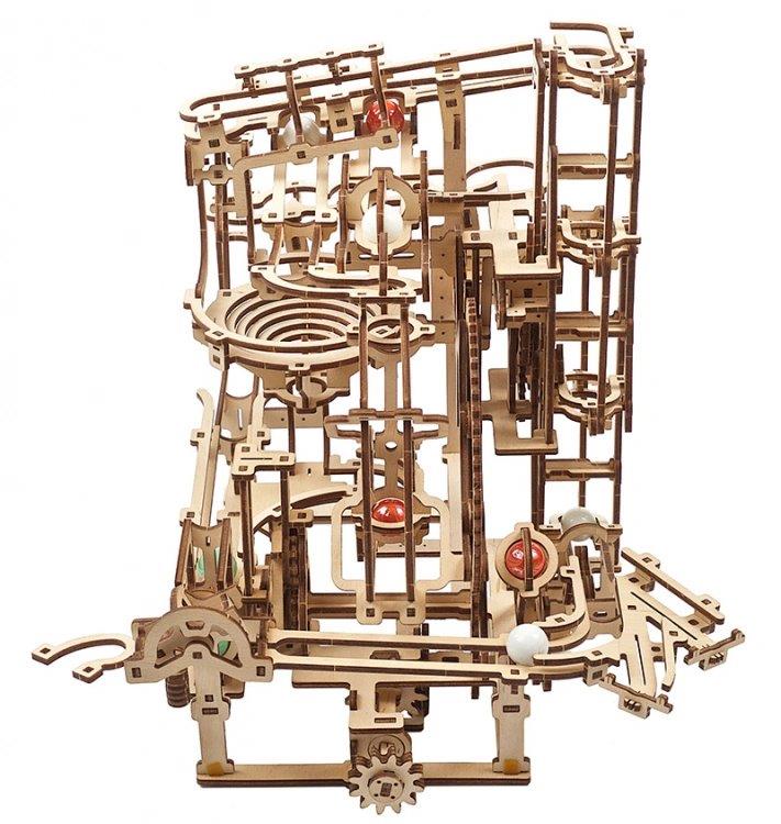 Ugears Marble Run Stepped Hoist (Marble - 2) - 11