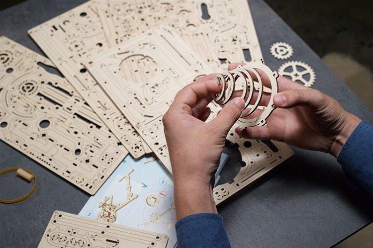 Ugears Marble Run Stepped Hoist (Marble - 2) - 18