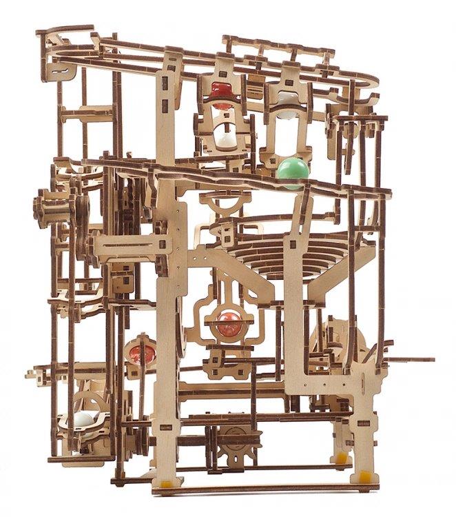 Ugears Marble Run Stepped Hoist (Marble - 2) - 8