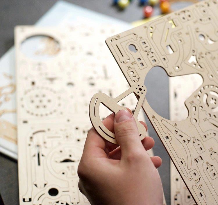 Ugears Marble Run Tiered Hoist (Marble - 3) - 12