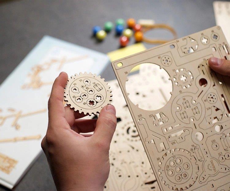Ugears Marble Run Tiered Hoist (Marble - 3) - 9