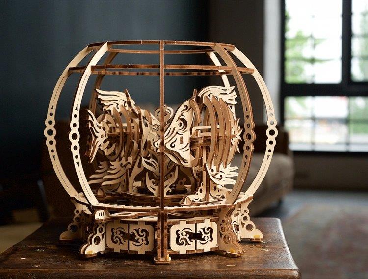 Ugears Mechanical Aquarium - 13