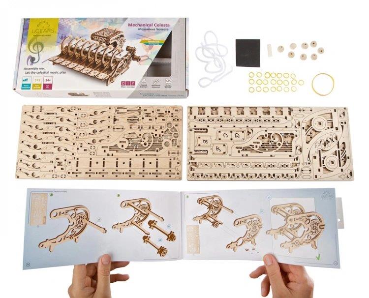 Ugears Mechanical Celesta - 5