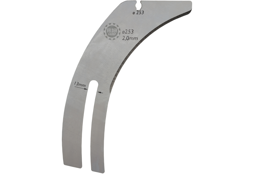 Klyvkniv 2,0 mm till 250 mm