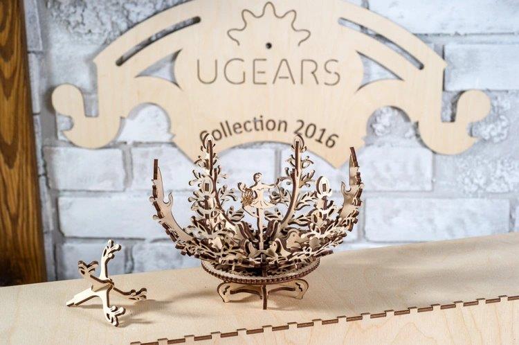 Ugears Mechanical Flower - 5