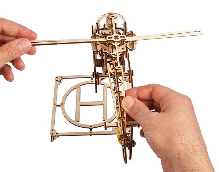 Ugears Mini Helicopter - 6