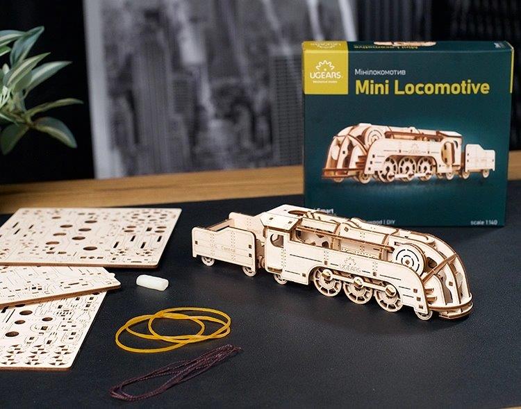 Ugears Mini Locomotive - 8