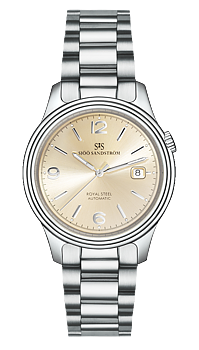 009826 Sjöö Sandström Royal Steel Classic 41 champagne
