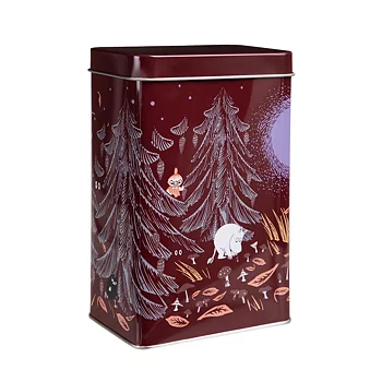 Moomin Primeval Forest Coffee Tin Red