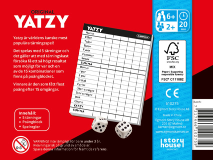 Yatzy original - 2