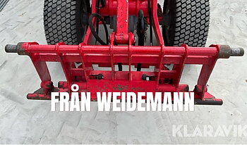Adapter Från Weidemann STORA på lastare.