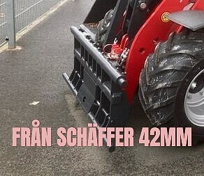 Adapter Från Schäffer 42mm på lastare.