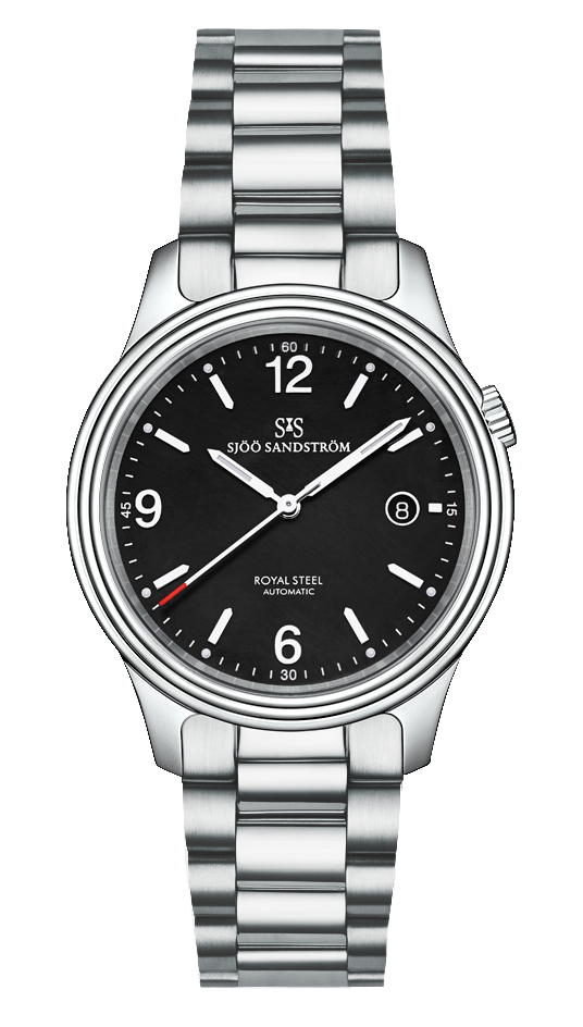 008713 Sjöö Sandström Royal Steel Classic 41 svart