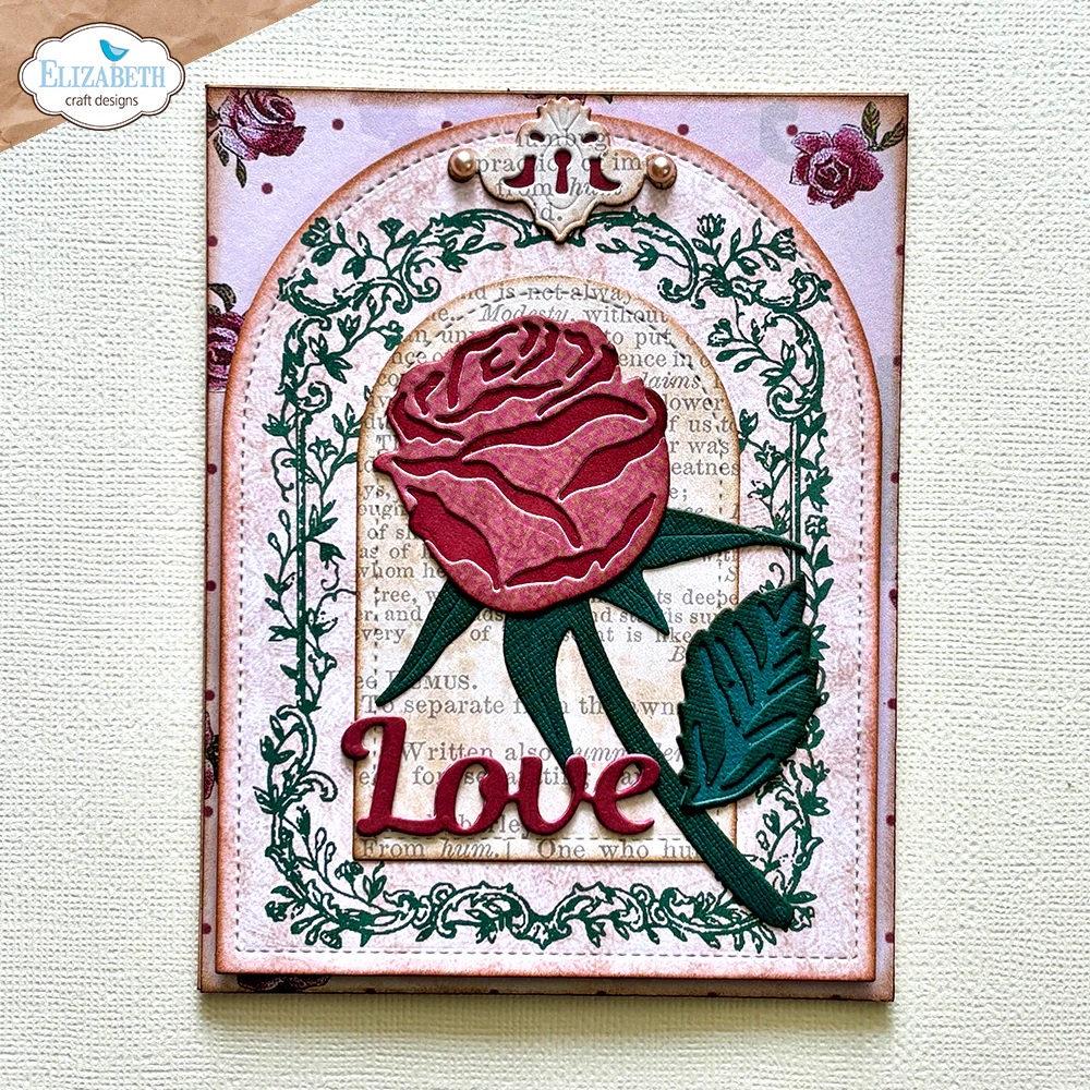 Elizabeth - Clear stamps - Music & Ornate Frame - 2