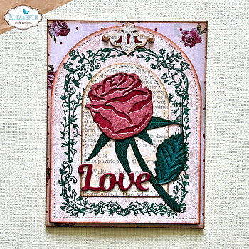 Elizabeth - Clear stamps - Music & Ornate Frame